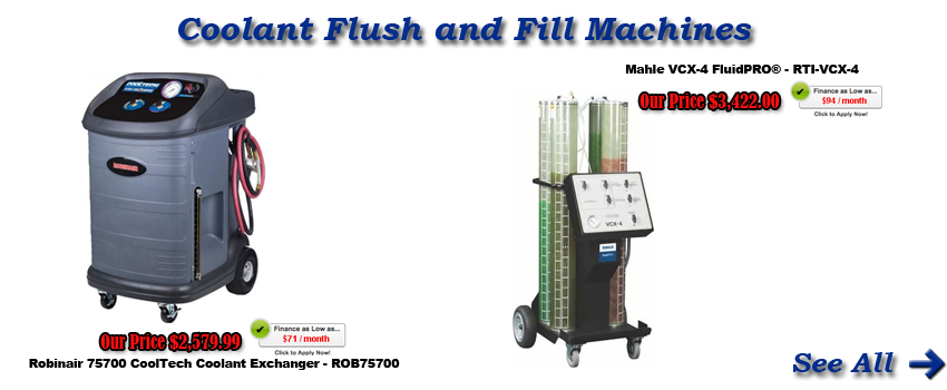 coolant flush Machines