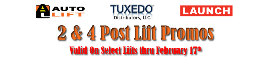 Auto Lift and Tuxedo an Launch Promos