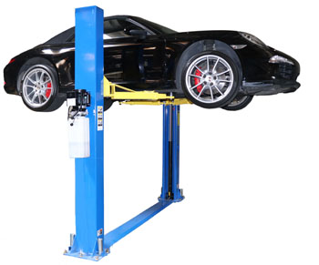 Nationwide NW-2-9KFP 2 Post Symmetric Floor Plate Car Lift 9,000 lbs